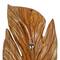 Set of 3 Brown Teak Wood Rustic Wall Decor 7", 27"